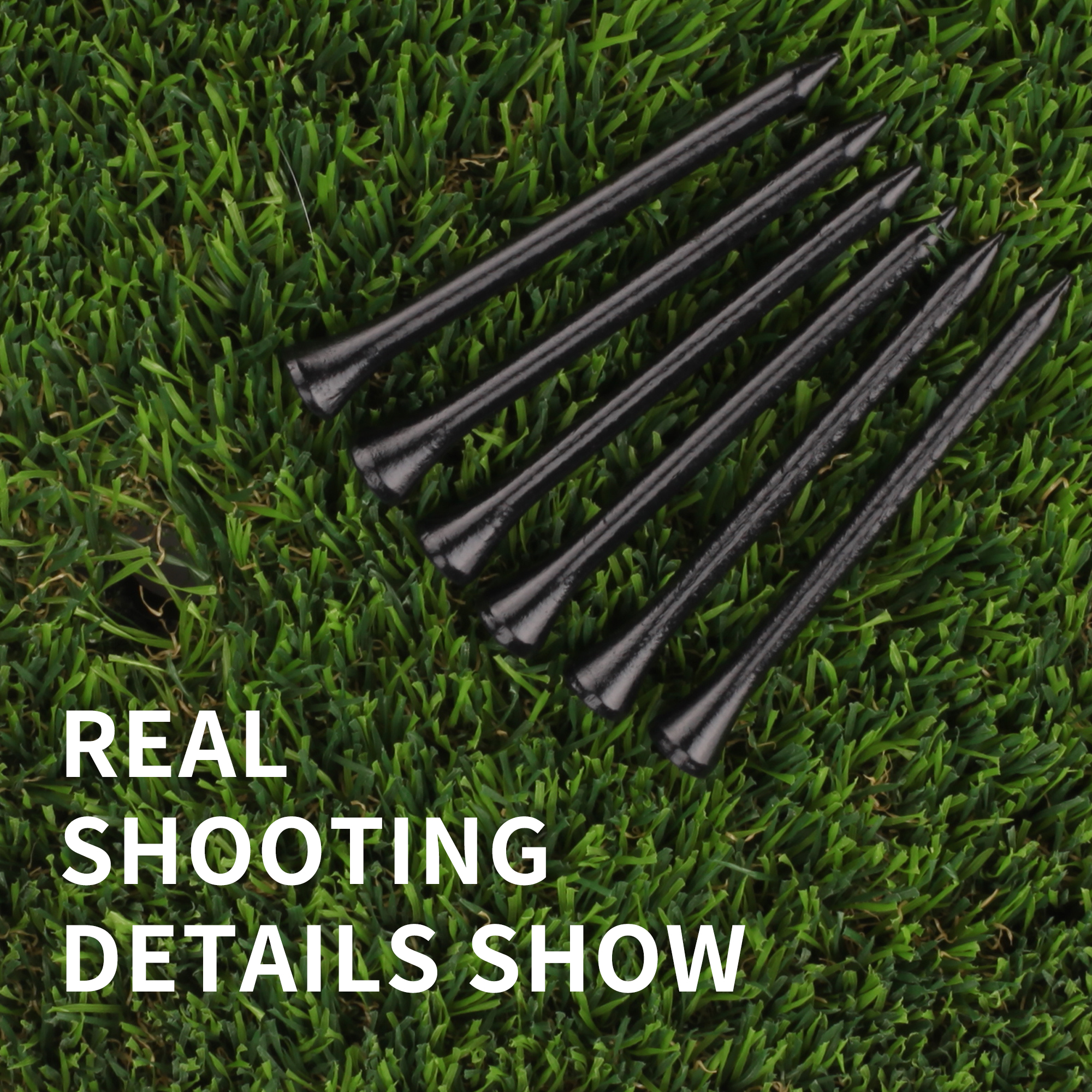 1000PCS Custom Black Wooden Golf Tees with Logo Printing thumbnail 7