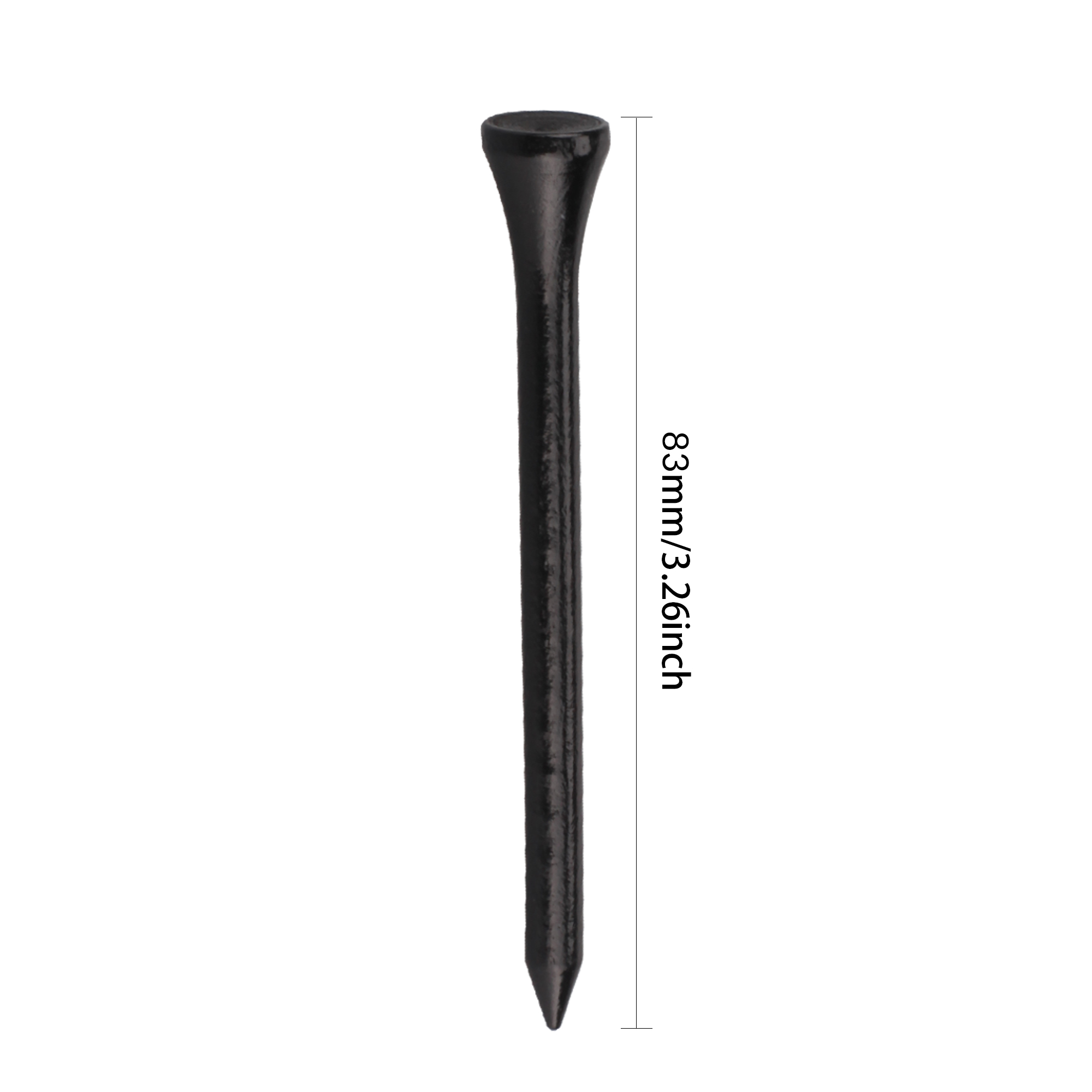 1000PCS Custom Black Wooden Golf Tees with Logo Printing thumbnail 9