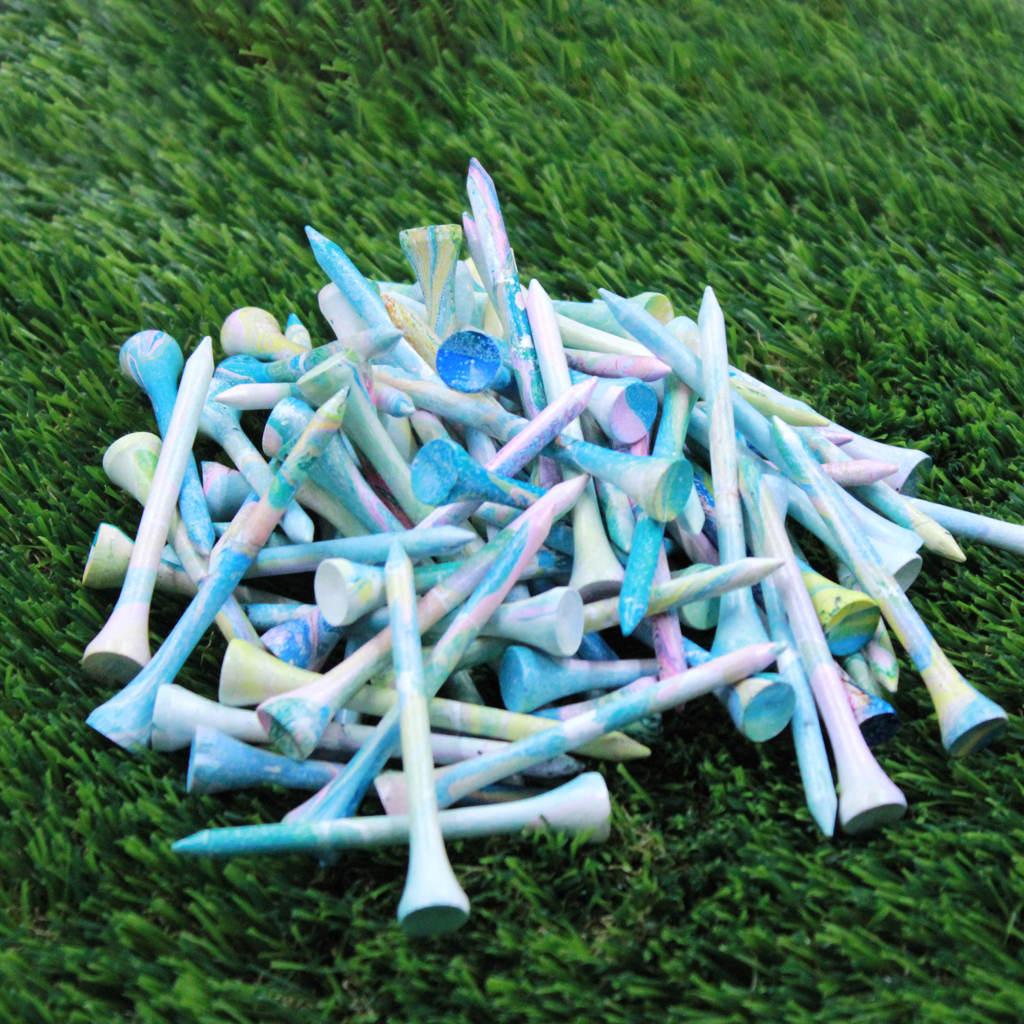 Wholesale Full-Color Wooden Golf Tees for Retail and Events detail 2