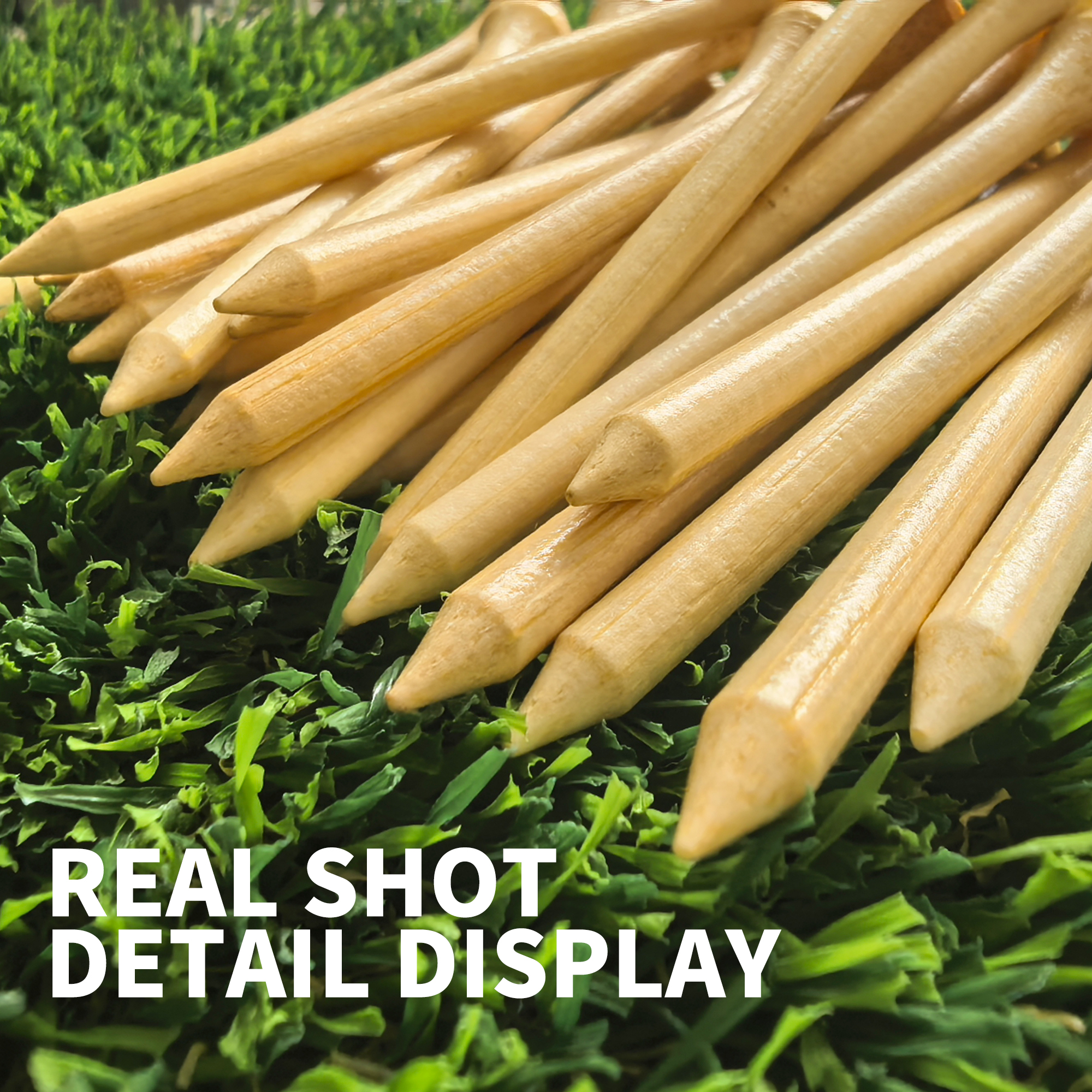 1000pcs Custom Natural Bamboo Golf Tees for Branded Golf Events thumbnail 2
