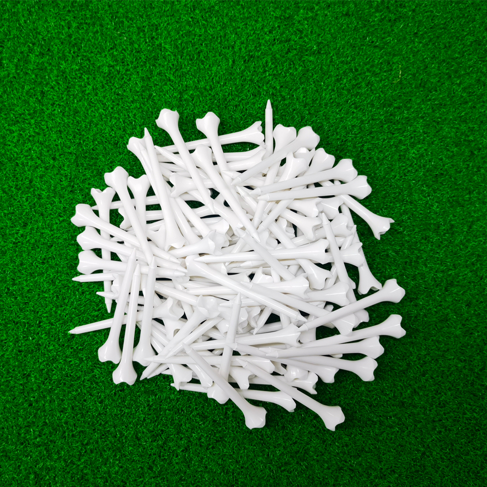 Wholesale White ABS Golf Tees for Courses and Retail detail 2