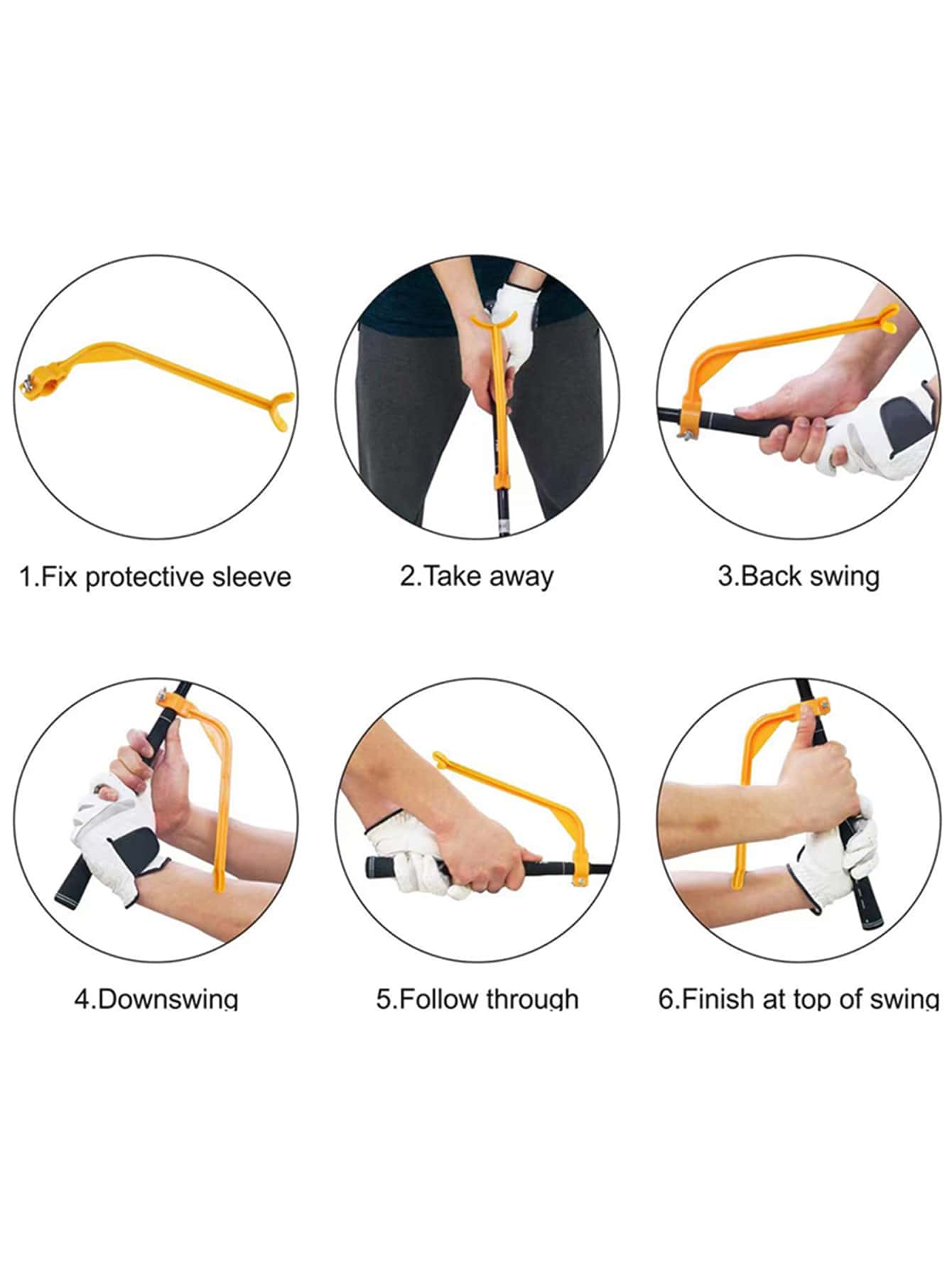 Wholesale Golf Wrist Hinge Trainer for Swing Practice detail 4