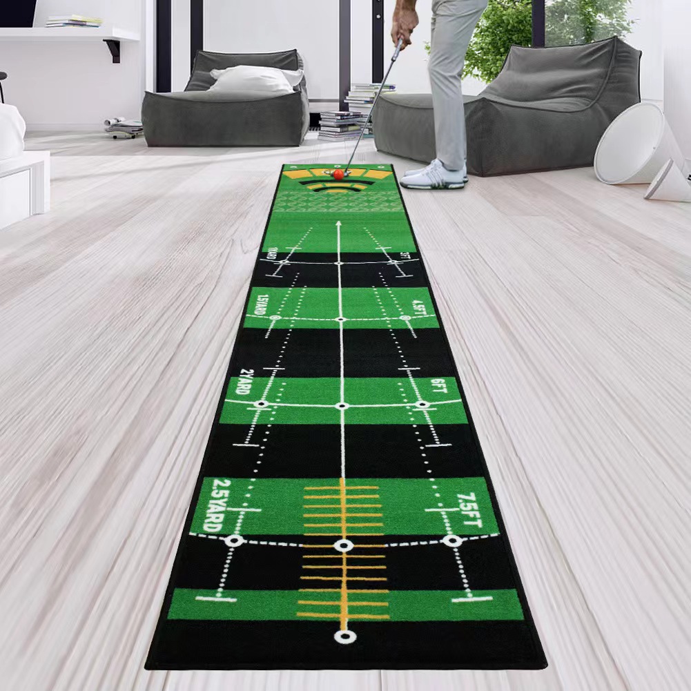 Wholesale Indoor Golf Putting Mat with Ball Return thumbnail 6