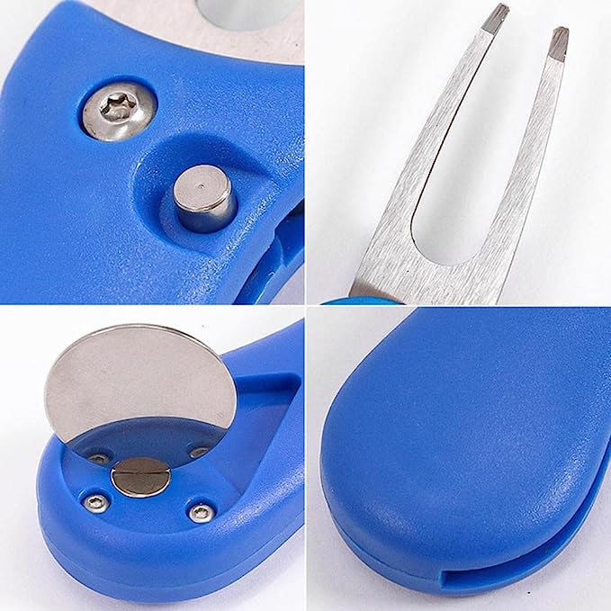 Wholesale Golf Divot Repair Tool with Round Ball Marker thumbnail 2