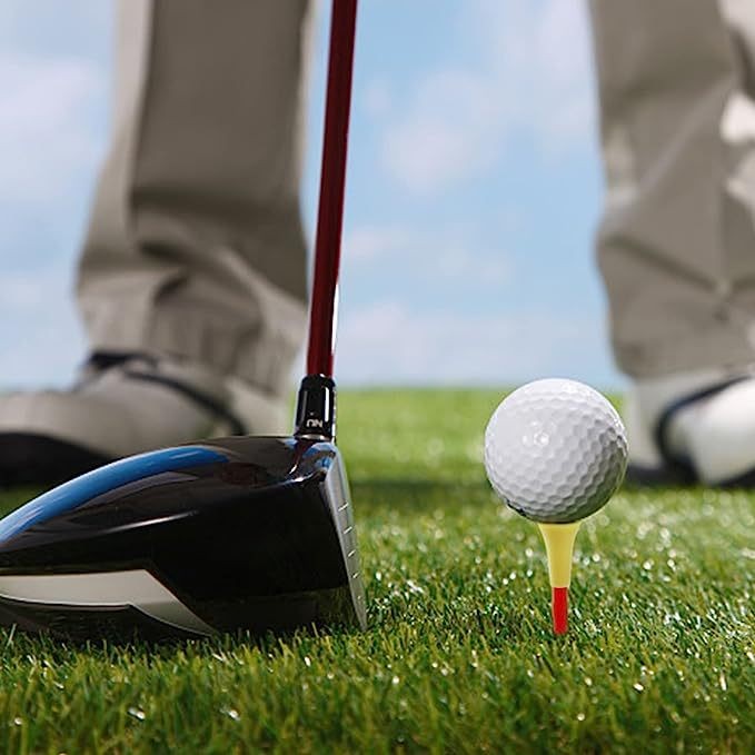 Wholesale Two-Tone Golf Tees in Assorted Colors detail 3