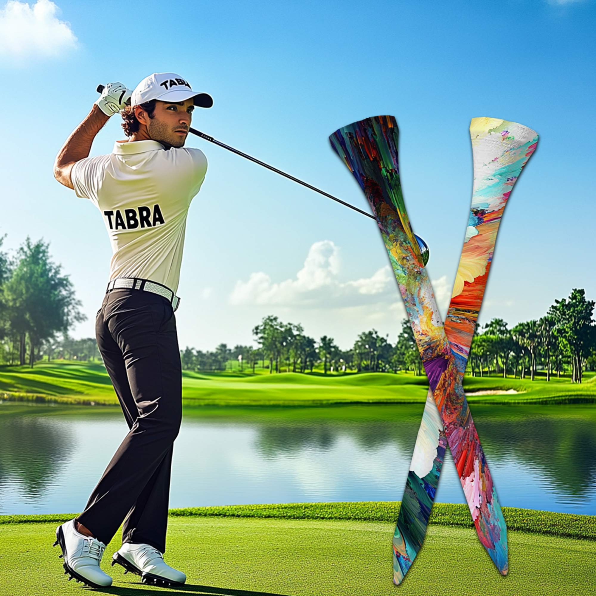 Wholesale Full-Color Wooden Golf Tees for Retail and Events thumbnail 6