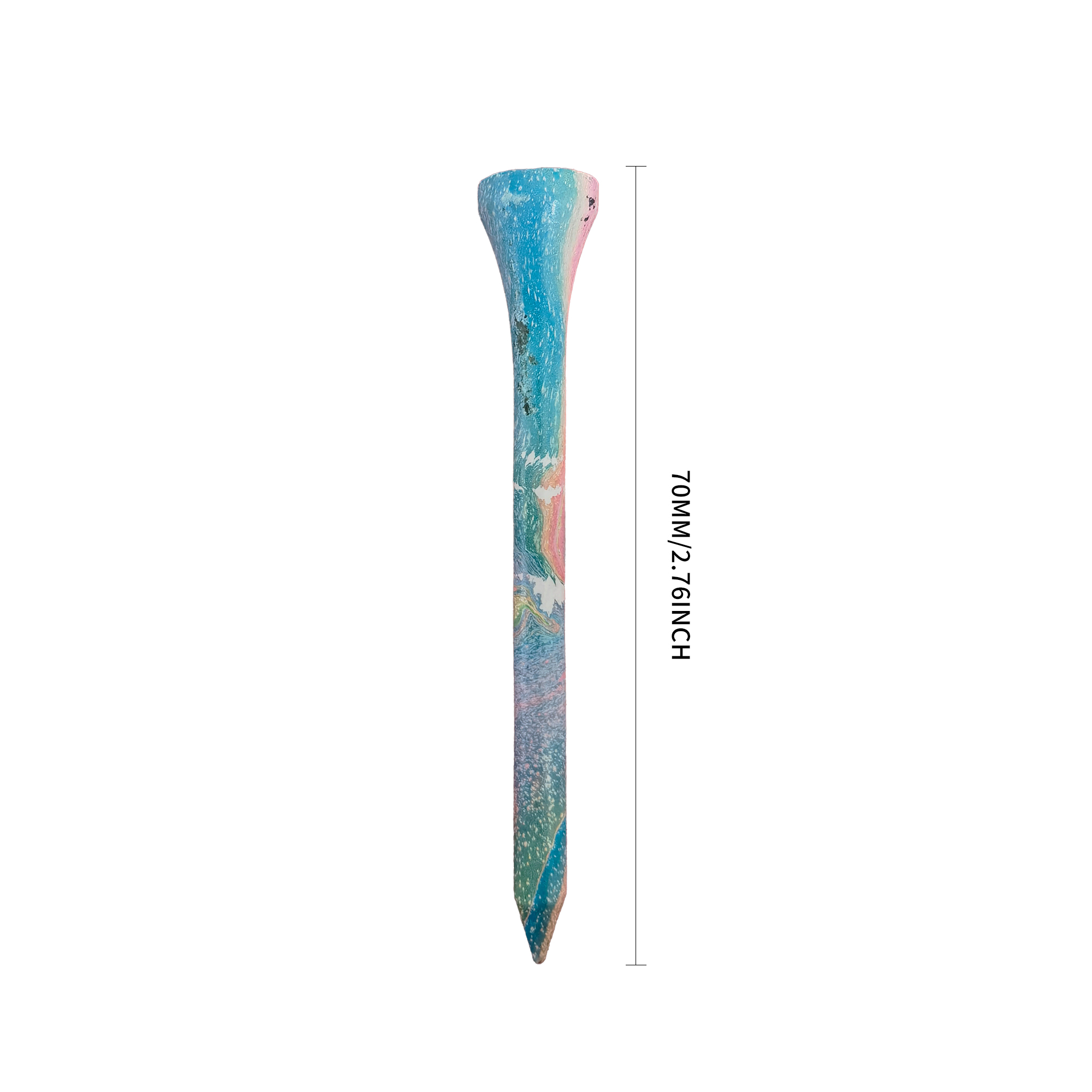 Wholesale Full-Color Wooden Golf Tees for Retail and Events thumbnail 7
